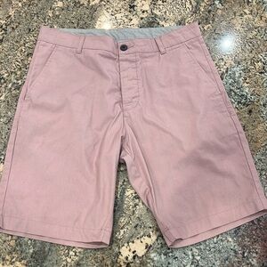 H&M Pink Flat Front Shorts